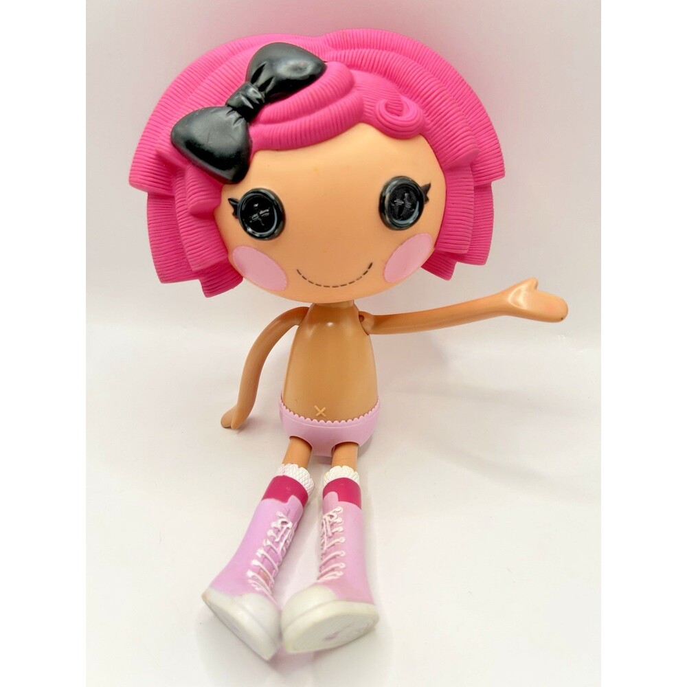 Lalaloopsy Sugar Cookies Crumbs 12" Full Size Doll with Shoes 2009 MGA Pink